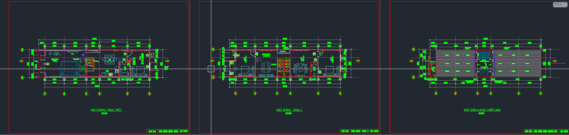 Bản vẽ nhà phố hiện đại diện tích 5x20m - Đầy đủ xin phép xây dựng